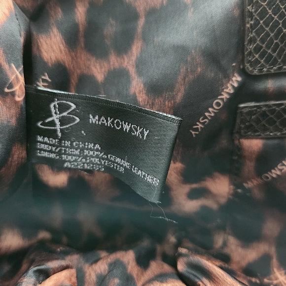 B.Makowsky shoulder bag - Picture 5 of 10